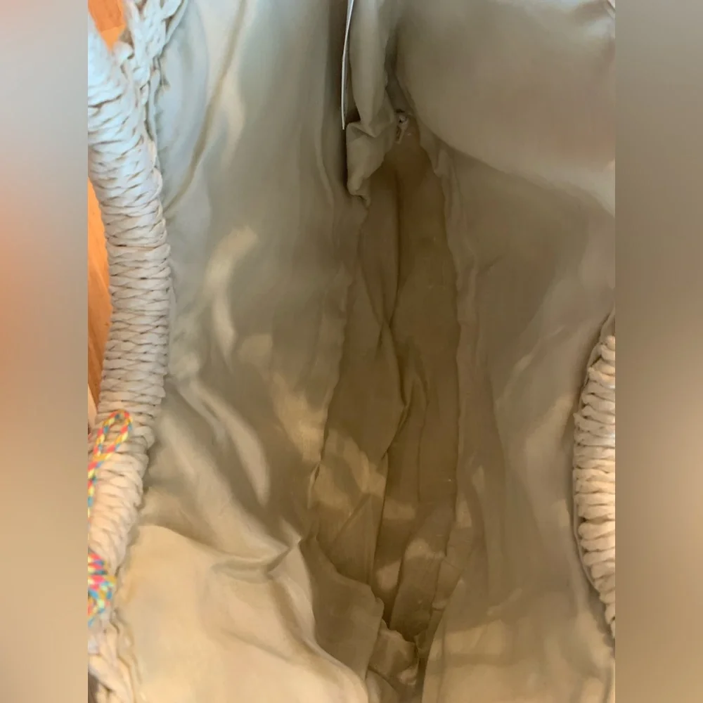 Hand Woven Handbag Boho Style NWT - Picture 6 of 9